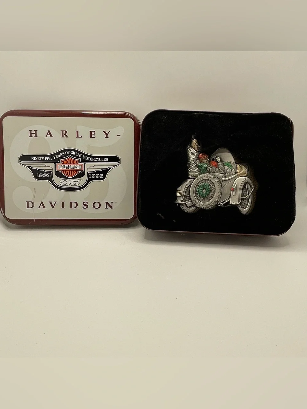 Harley Davidson 95th Anniversary 1998 Limited Edition Christmas Ornament #4897